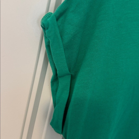 Max Studio Favorite Tee, Green, Medium - Picture 2 of 5